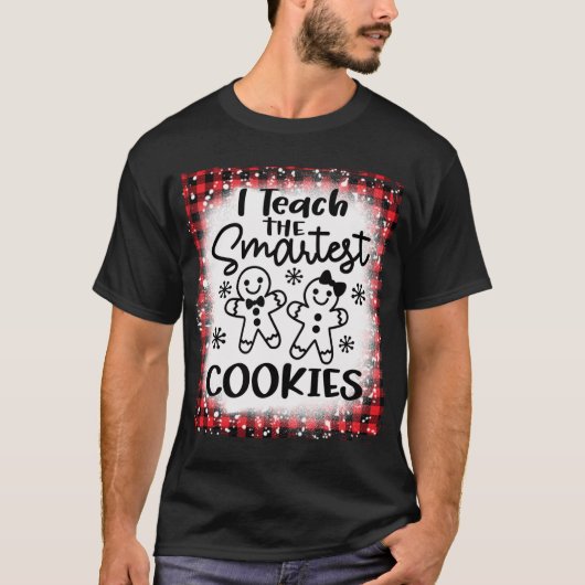 T-shirt J'Enseigne Les Cookies Les Plus Simples Enseignant (Devant)