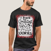 T-shirt J'Enseigne Les Cookies Les Plus Simples Enseignant (Devant)