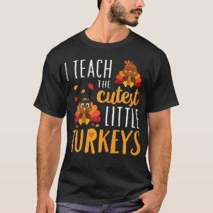 T-shirt J'Enseigne Les Petites Déchets Les Plus Cuttes À L