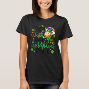 T-shirt J'Enseigne Les Petits Leprechauns Cutest Pré K Pat
