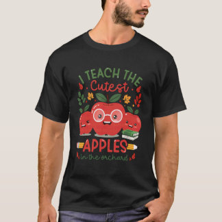 T-shirt J'enseigne les pommes les plus mignonnes du verger