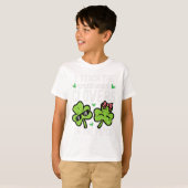 T-shirt J'enseigne les trèfles les plus mignons dans Patch (Devant entier)
