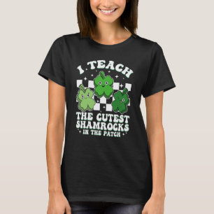 T-shirt J'enseigne les trèfles les plus mignons Prof cool
