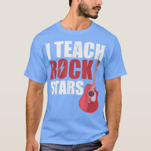 T-shirt J'Enseigne Rockstars Funny Band Orchestra Music Te