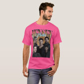 T-shirt Jensen Ackles Retro Bootleg Retro Bootleg Bootleg (Devant entier)