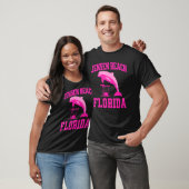 T-shirt Jensen Floride Plage Dolphin vacances d'été (Unisexe)