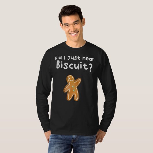 T-shirt J'entends Biscuit (Devant entier)