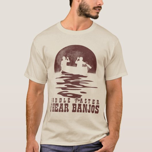 T-shirt j'entends des banjos (Devant)