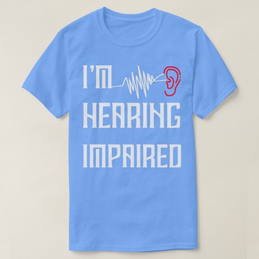 T-SHIRT J'ENTENDS INCAPABLE (Design devant)
