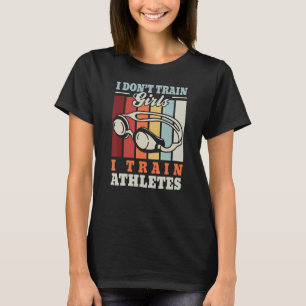 T-shirt J'entraîne athlètes u2013 Entraîneur nageur sw