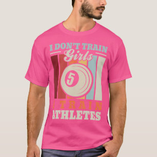 T-shirt J'Entraîne Des Athlètes Drôle Snooker Trainer Bill