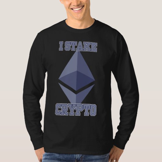 T-shirt J'Envoie Crypto Ethereum Passive Power Ledger Codé (Devant)