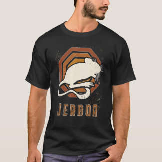 T-shirt Jerboa Vintage Retro classique amour animal