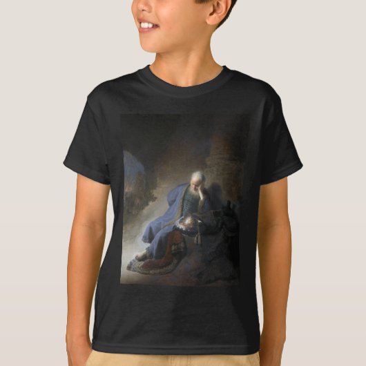T-shirt Jeremiah Destruction Jérusalem Bible Rembrandt (Devant)