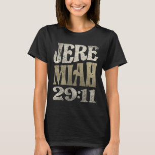 T-shirt Jérémie 29:11 Bible Verse Christian