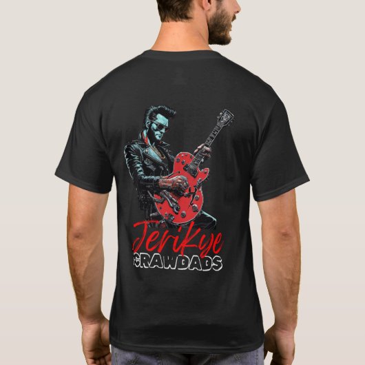 T-shirt Jerikye et la danse des Crawdads (Dos)