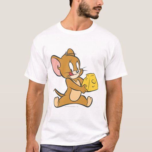 T-shirt Jerry aime son fromage (Devant)