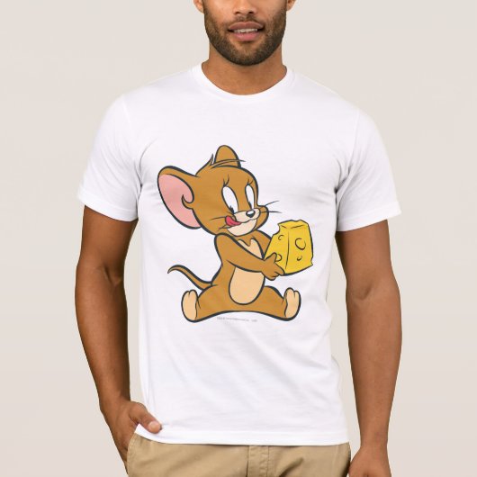 T-shirt Jerry aime son fromage (Devant)