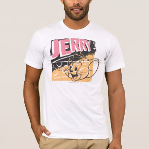 T-shirt Jerry Face sur le fromage