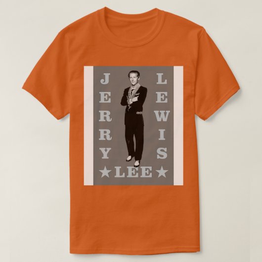 T-shirt Jerry Lee Lewis (Design devant)
