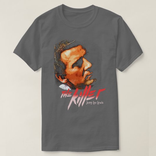 T-shirt Jerry Lee Lewis le tueur (Design devant)