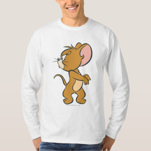 T-shirt Jerry regardant de retour contrarié