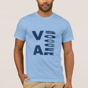 T-shirt jersey bleu ciel  homme  VIRGINIA  SOCCER 