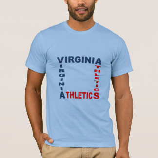 T-shirt jersey bleu ciel VIRGINIA ATHLETICS