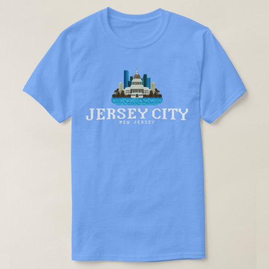 T-shirt Jersey City New Jersey (Design devant)