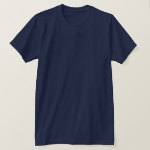 T-shirt Jersey des hommes de la Marine profonde
