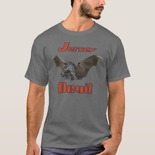 T-shirt Jersey Devil (Devant)