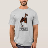 T-shirt Jersey Devil Creature Cryptid Texte personnalisabl (Devant)