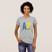 T-shirt  jersey fin  DESIGN ARIZONA SPORT  (Devant entier)