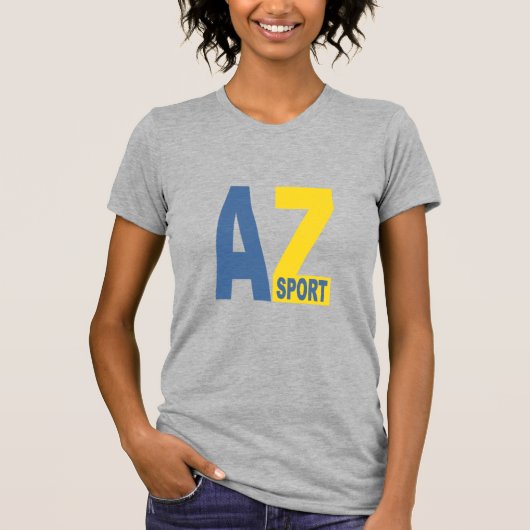 T-shirt  jersey fin  DESIGN ARIZONA SPORT  (Devant)