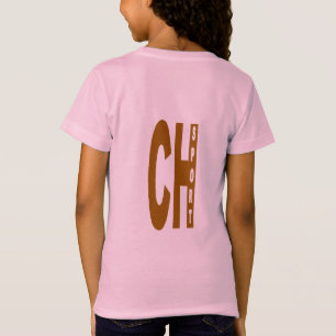 T-shirt Jersey fin rose filles DOS DESIGN CH SPORT