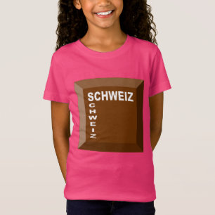 T-shirt jersey fin rose  pour filles SCHWEIZ (CH)