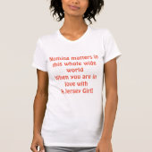 T-shirt Jersey Girl Tee (Devant)
