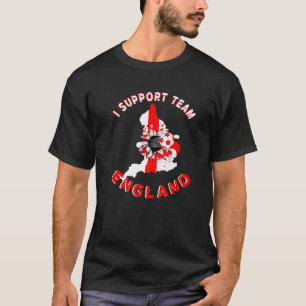 T-shirt Jersey, je soutiens l'Angleterre Team Sports, Foot