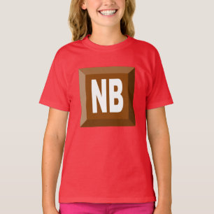 T-shirt-jersey New Brunswick CHOCOLAT T-shirt