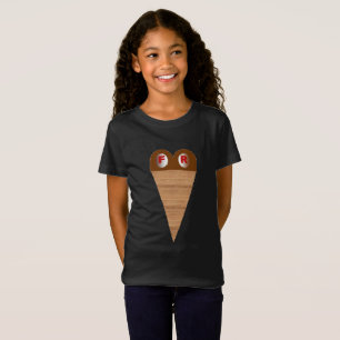T-shirt jersey noir GLACES FRANCE