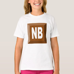 T-shirt jersey Nouveau-Brunswick CHOCOLAT