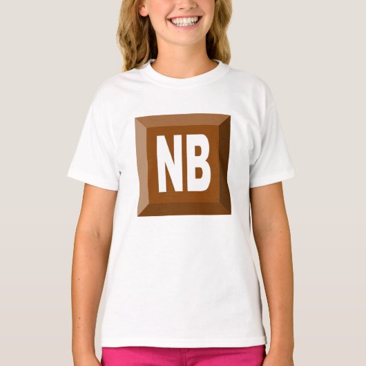 T-shirt jersey    Nouveau-Brunswick  CHOCOLAT (Devant)