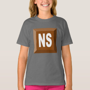 T-shirt jersey Nouvelle-Écosse CHOCOLAT