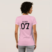 T-shirt jersey numéro 3 (Dos entier)