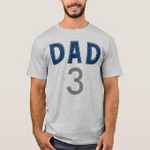 T-shirt Jersey papa personnalisé (Devant)