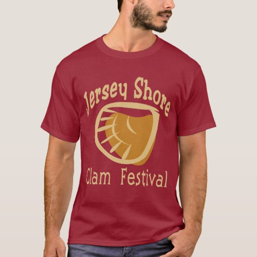T-shirt Jersey Shore Clam Festival 2 (Devant)