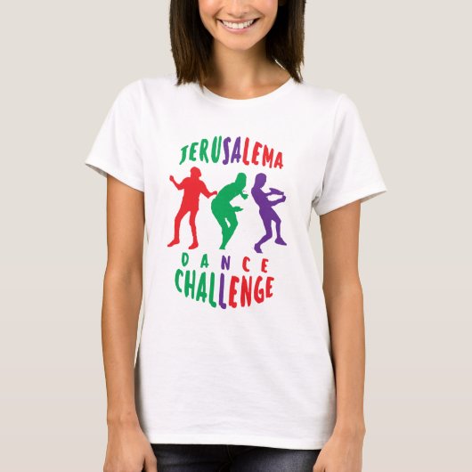T-SHIRT JERUSALEMA DANCE DÉFI (Devant)