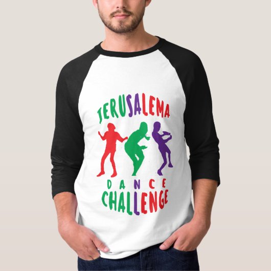 T-SHIRT JERUSALEMA DANCE DÉFI (Devant)