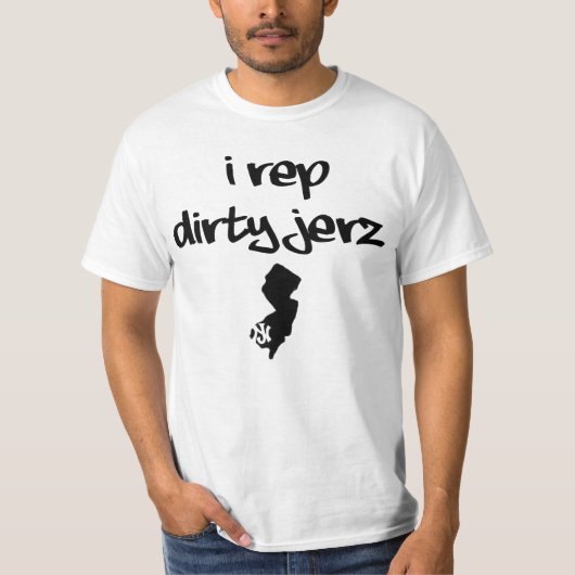 T-shirt jerz sale du représentant i (Devant)