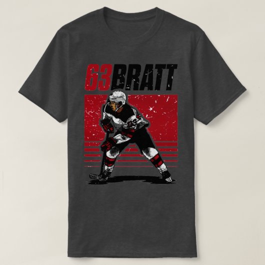 T-shirt Jesper Bratt New Jersey Starter (Design devant)